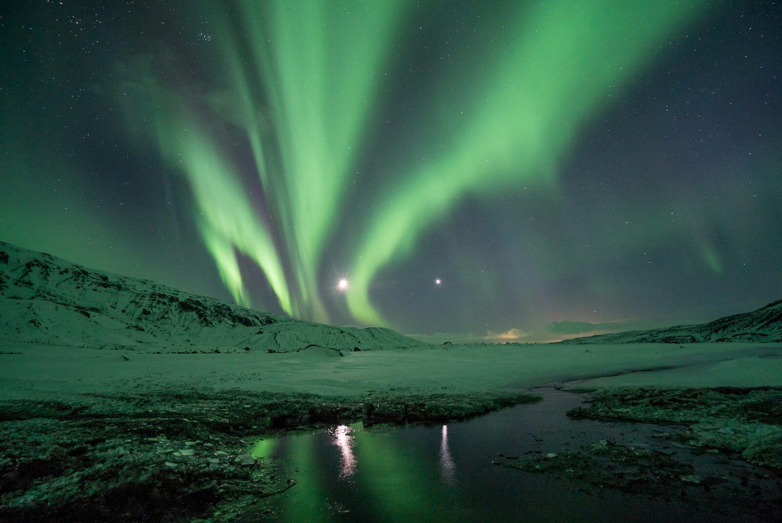 Iceland in Winter: Waterfalls, Black Sands & Northern Lights | 14 February 2027
