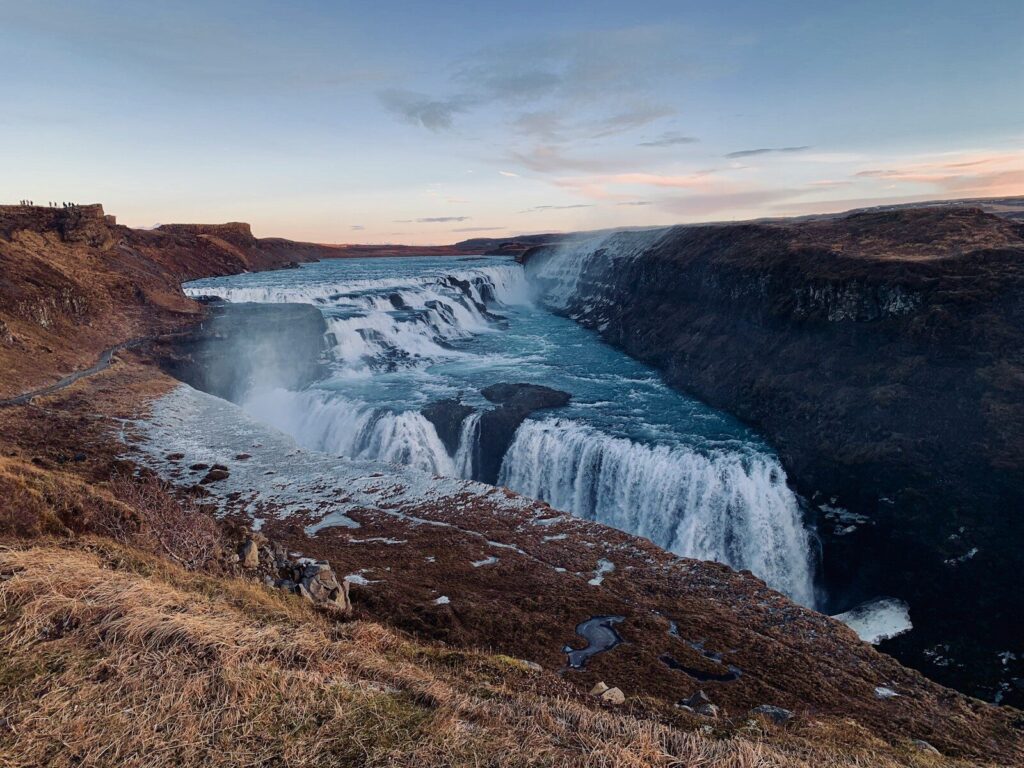 waterfalls during daytime